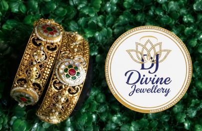 Divine Antique Gold Plated 92.5 Silver Designer Kada Bracelet with Multicolor Stone Work