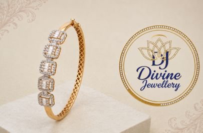 Divine Jewellery Gold Plated 92.5 Silver Designer Zircon Bracelet for Women