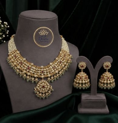 Divine Jewellery Gold-Plated Kundan Choker Set for Women