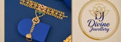Divine Traditional Hathphool Bracelet Ring for Women | 92.5 Silver Gold Plated Hand Jewellery