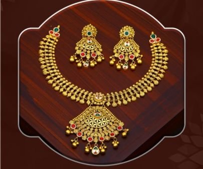 Temple Peacock Filigree Necklace Set with Jhumka Earrings in 92.5 Silver Gold Plated – Divine Jewellery